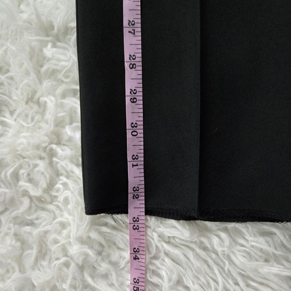 NEIL ALLYN “COMFORT POLY” FLAT FRONT WOMEN’S BLACK TUXEDO PANTS. Comfort Fit Wai - Picture 6 of 8